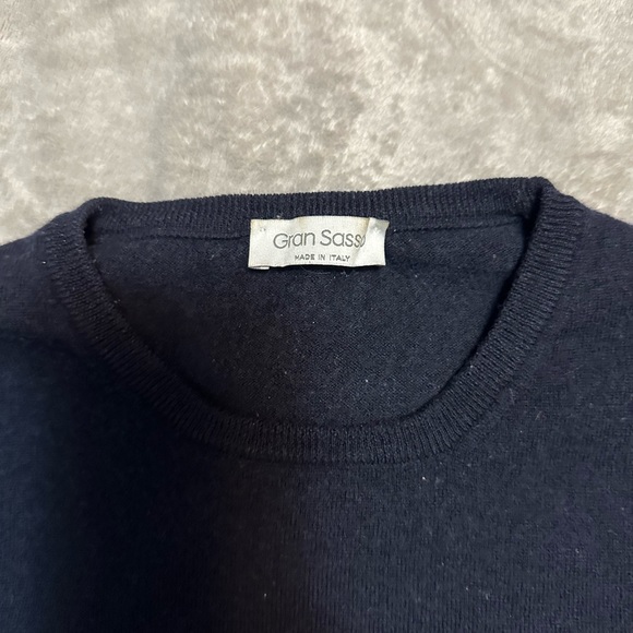 Gran Sasso Men wool sweater made in Italy - Picture 4 of 9